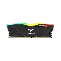T-FORCE DELTA RGB DDR4-3600 (PC4 25600) GAMING MEMORY black With (RGB)(PP0260068)8GBx2